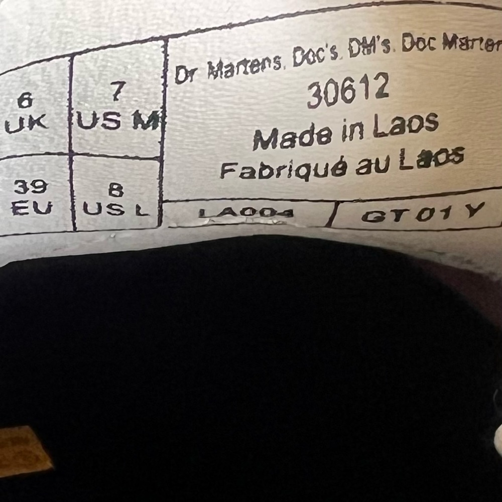 Dr. Martens NEW Unisex 1461 Quad II Platform Derby Shoe Size 8 or 7 #B1976 - Picture 8 of 9